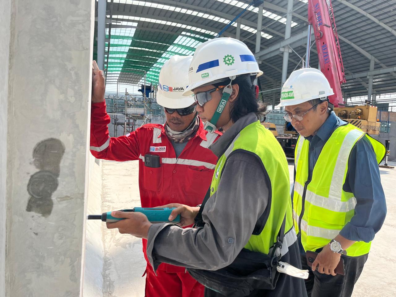 Jasa Pengujian Hammer Test Beton Rebound Hammer