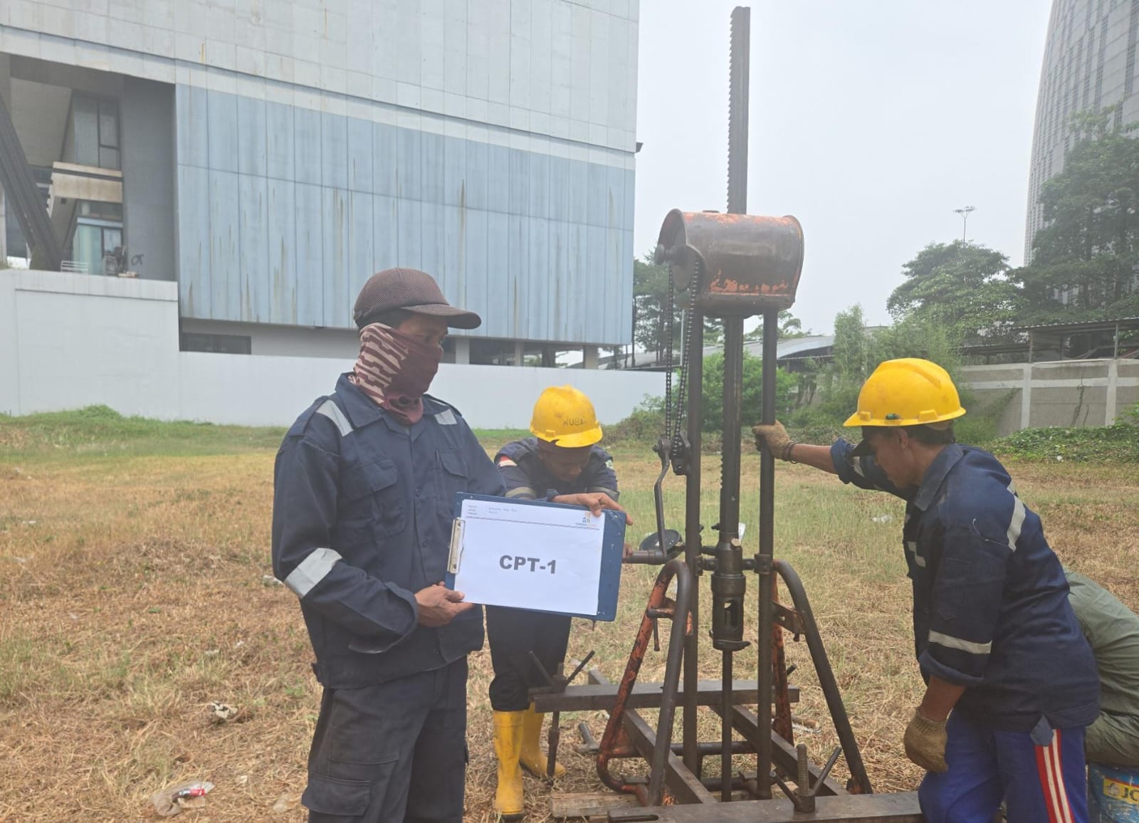 Sondir Test – Gading Serpong